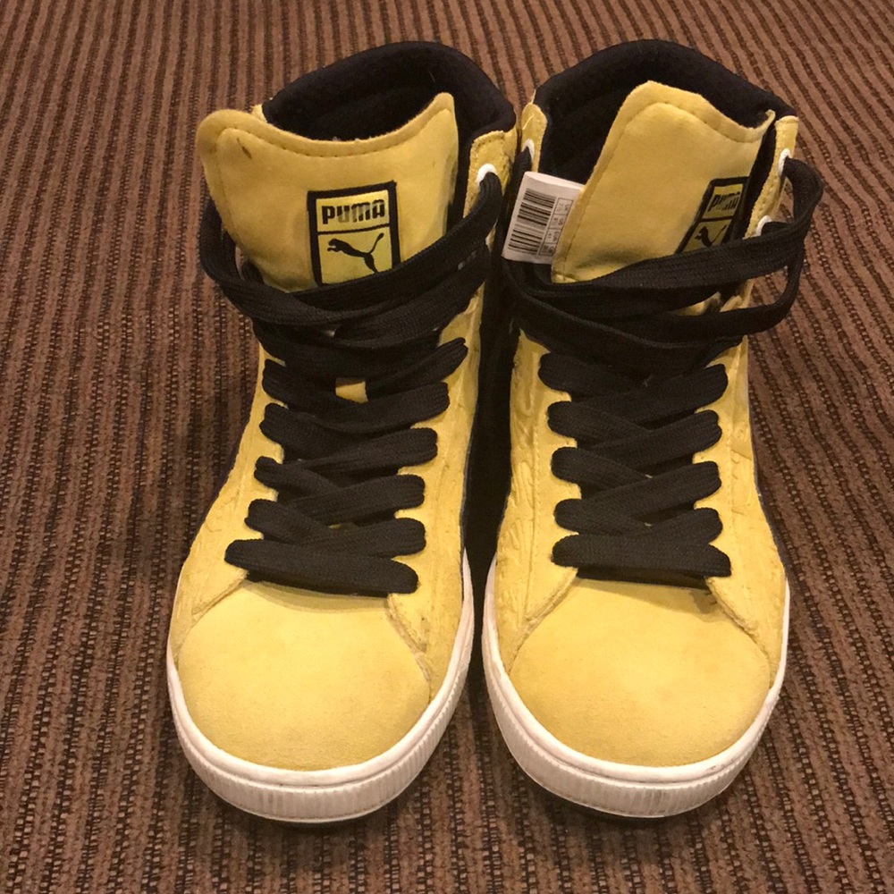 Puma First Round Repeat II spectra yellow 8 1/2